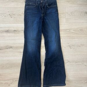 Wrangler dark wash flare jeans